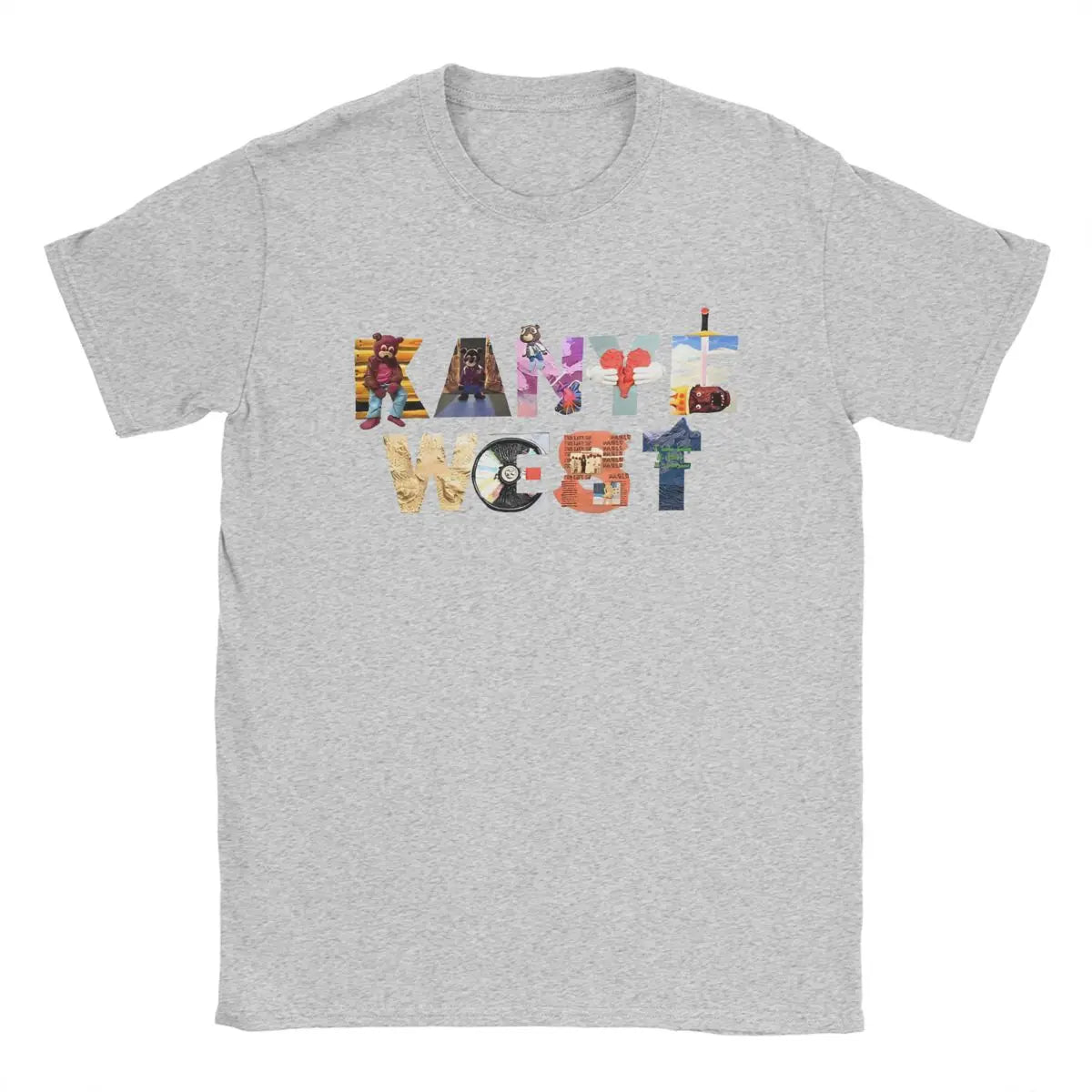 Kanye West Album Typography T-Shirt