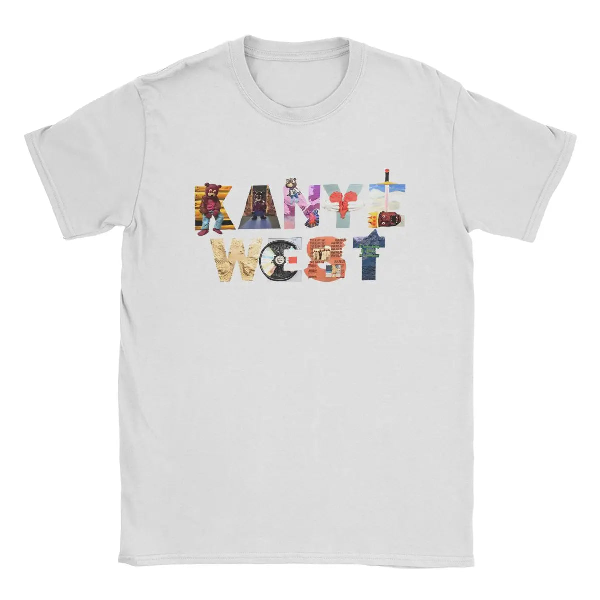 Kanye West Album Typography T-Shirt