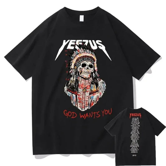 YEEZUS - GOD WANTS YOU NATIVE T-Shirt