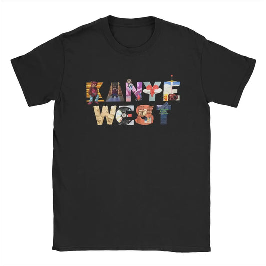 Kanye West Album Typography T-Shirt