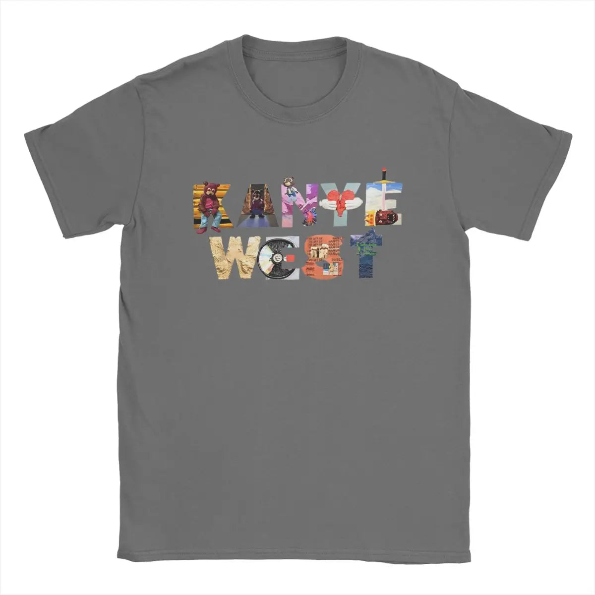 Kanye West Album Typography T-Shirt