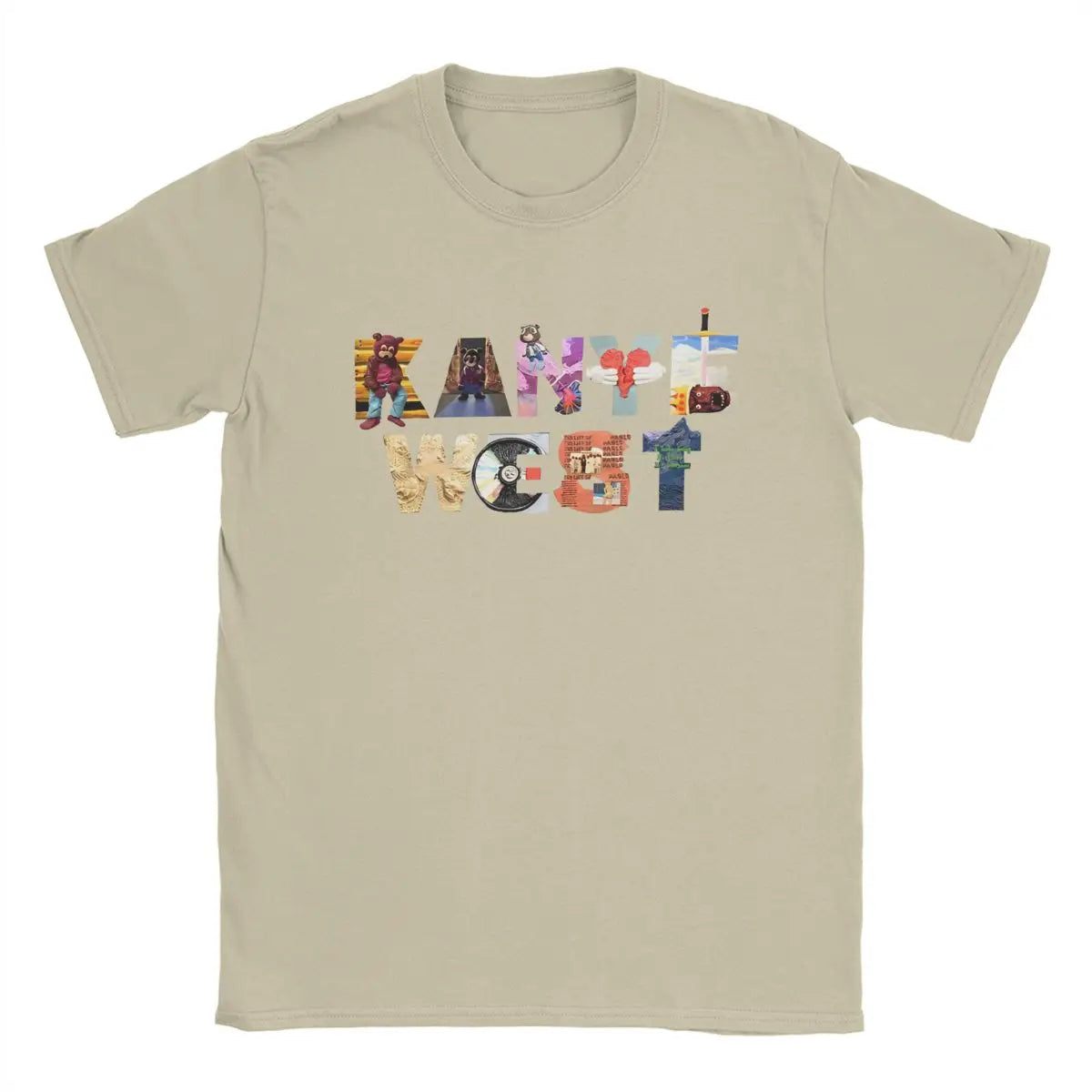 Kanye West Album Typography T-Shirt