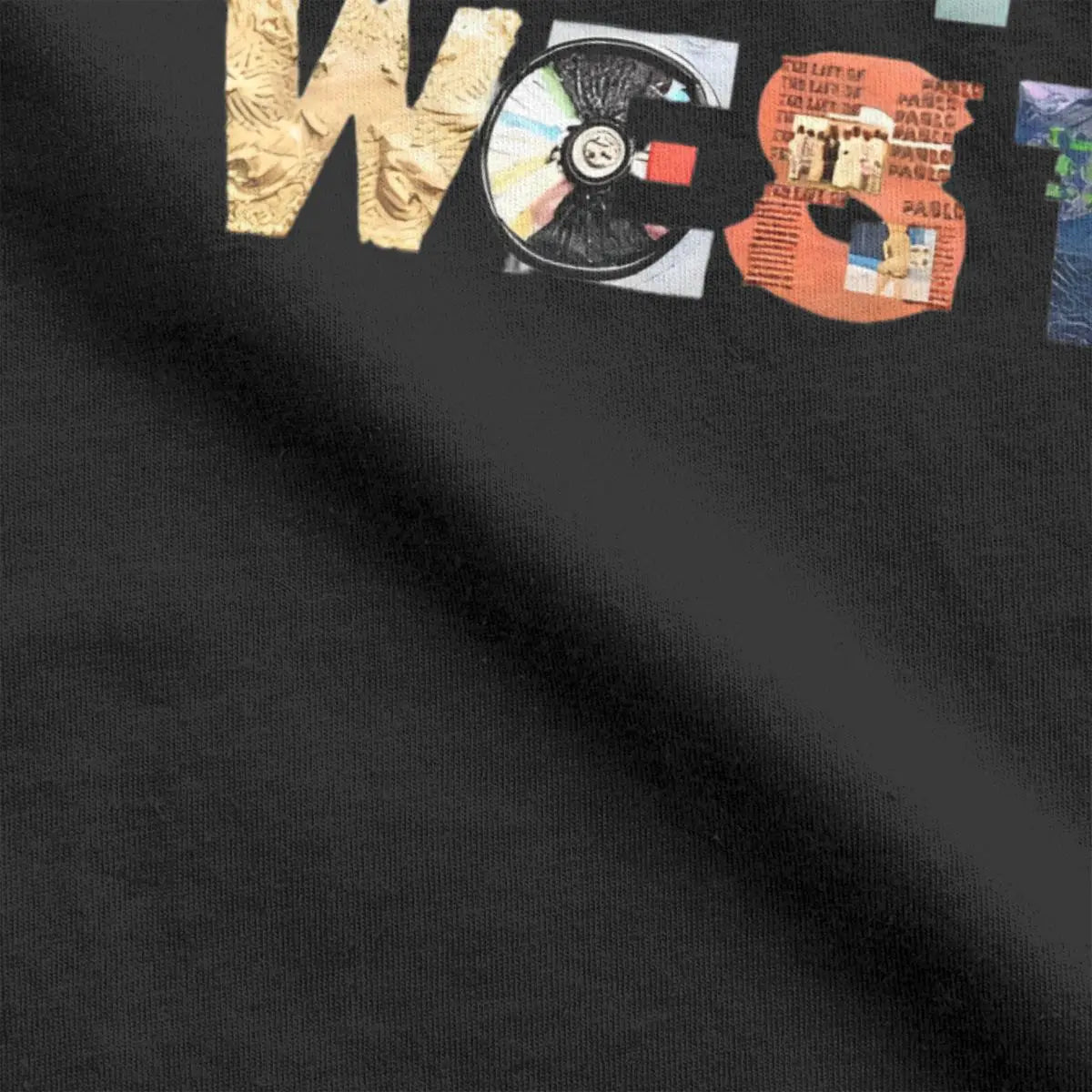 Kanye West Album Typography T-Shirt