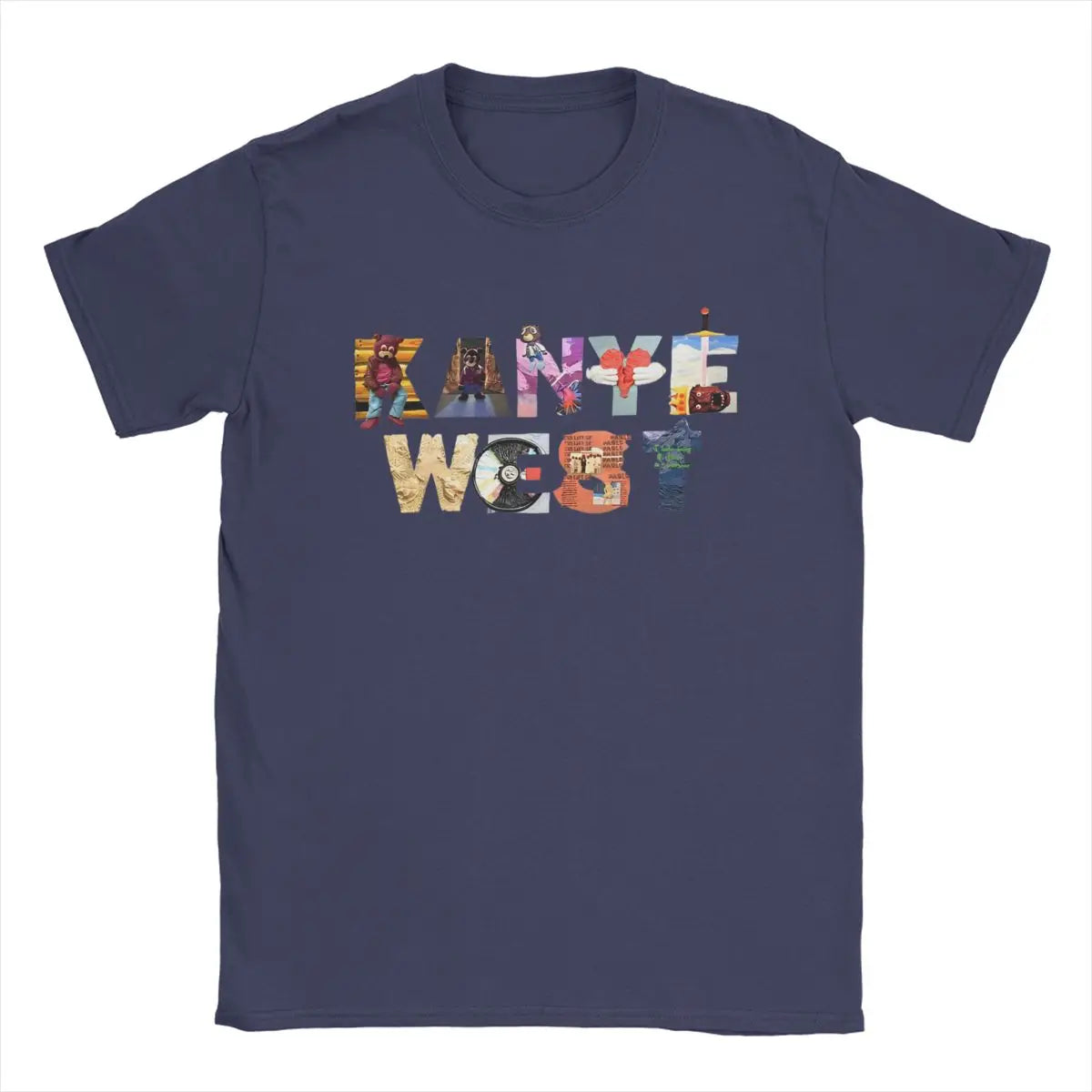 Kanye West Album Typography T-Shirt